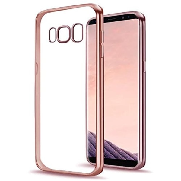 Samsung Galaxy S8 - Färgad TPU - Roséguld Roséguld Roséguld