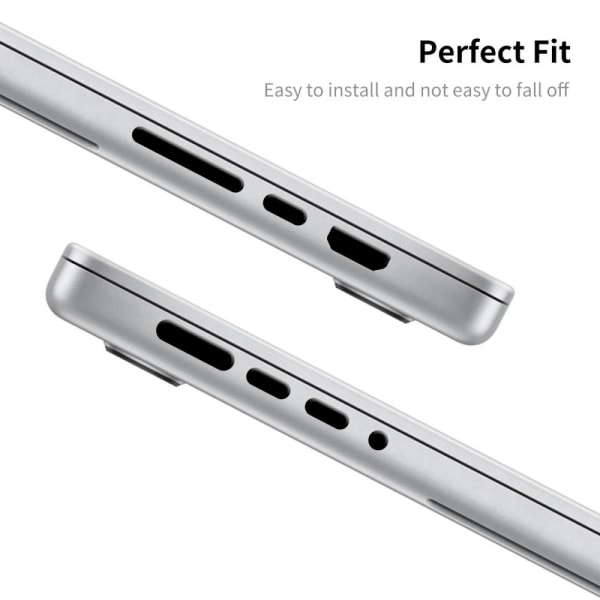 HAT PRINCE Dammplugg Silikon Set MacBook Air 13"/Pro 14"/Pro 16"
