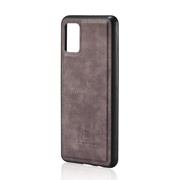 Samsung Galaxy A71 - DG.MING Plånboksfodral/Magnet Skal - Grå Grey Grå