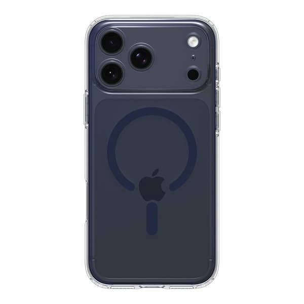 Spigen iPhone 17 Pro Max Skal MagSafe Ultra Hybrid Clear / Deep Blue