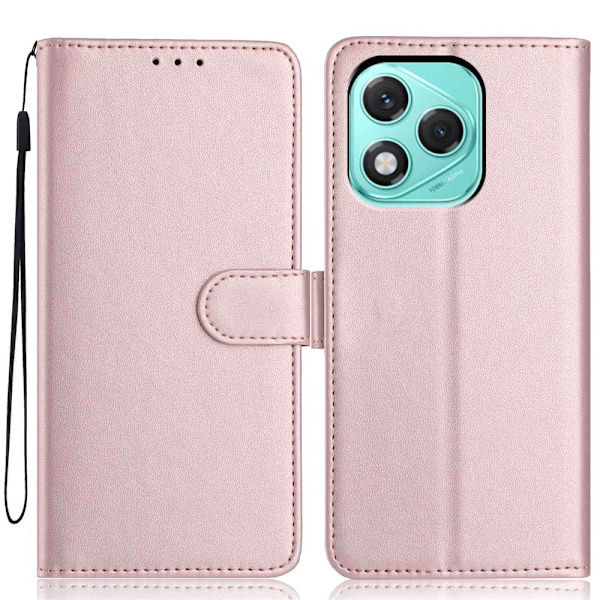 Honor 400 Lite Plånboksfodral Läder Roséguld