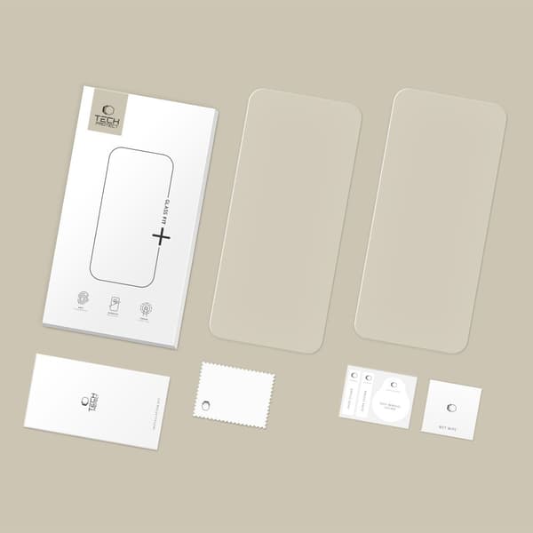 Tech-Protect iPhone 18/17/16 Pro Max 2-PACK Skärmskydd Härdat Glas