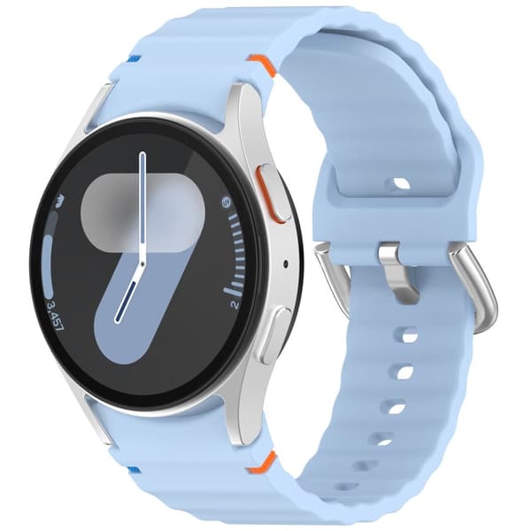 Galaxy Watch 5/5 Pro/6/7/FE Armband Silikon Wave Design
