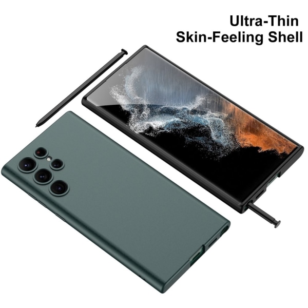 GKK Samsung Galaxy S24 Ultra Skal Ultra Slim Fit Grön