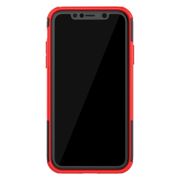 iPhone 11 - Ultimata Stöttåliga Skalet med Stöd - Röd Red Röd