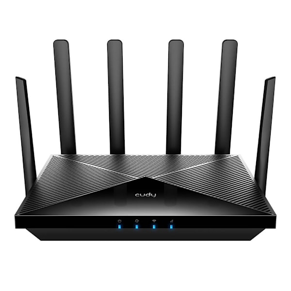 Cudy 5G Router P5 Rel 16 AX3000 Gigabit Dual-SIM Svart Svart
