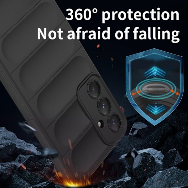Samsung Galaxy A55 5G Skal Magic Shield Svart