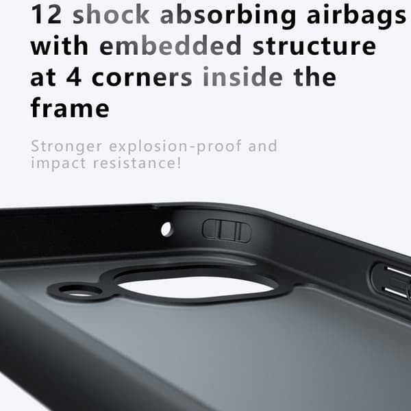 Google Pixel 10a Skal Shockproof Hybrid Transparent