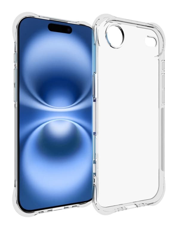 iPhone 17 Air Skal Transparent TPU Shockproof
