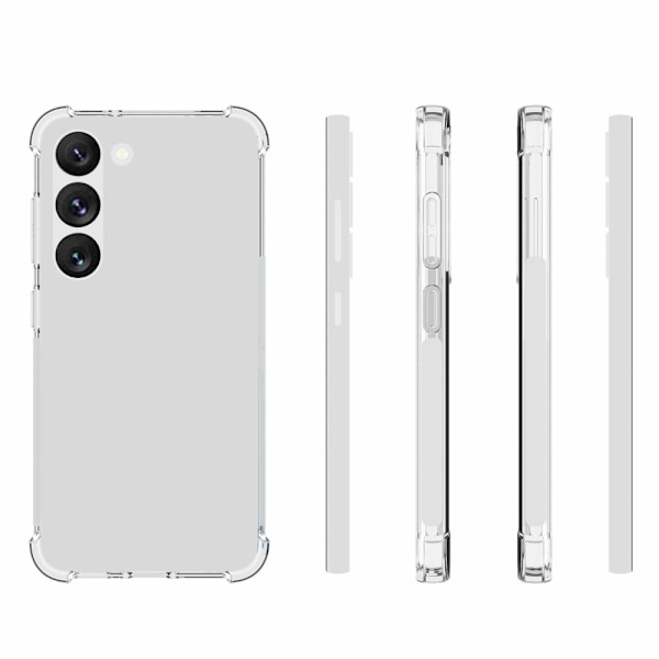 Samsung Galaxy S25 Plus Shockproof TPU Transparent Skal
