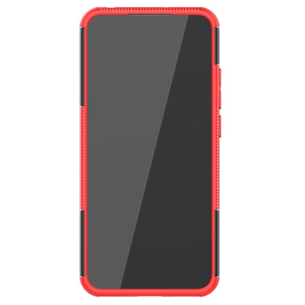 Xiaomi Redmi 9A - Stöttåligt Skal med Stöd - Röd Red Röd