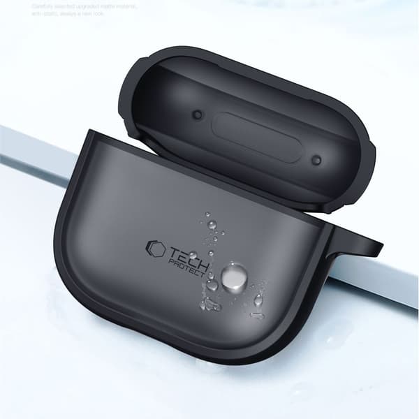 Tech-Protect AirPods 4 Skal MagMat Matt Grå