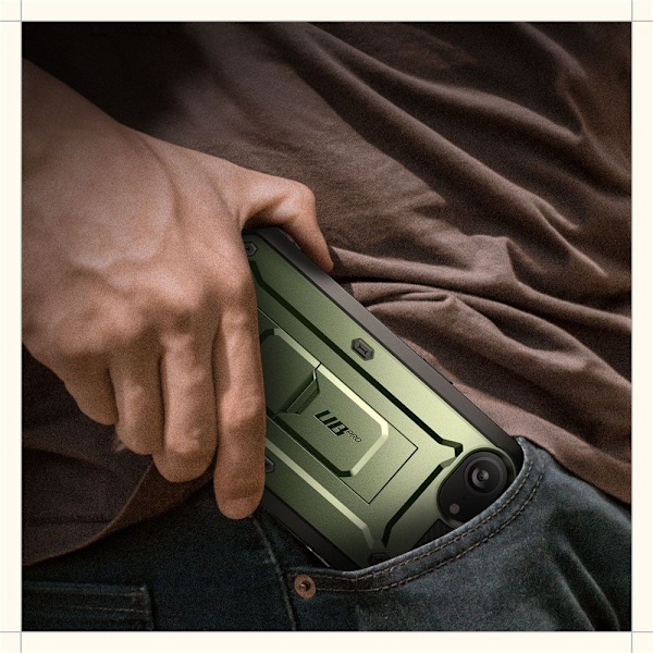 Supcase iPhone 16e Skal Unicorn Beetle Pro Guldan