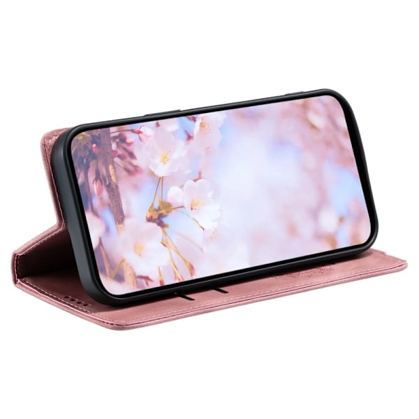 Xiaomi 14 Fodral Mandala Flip Läder Roséguld