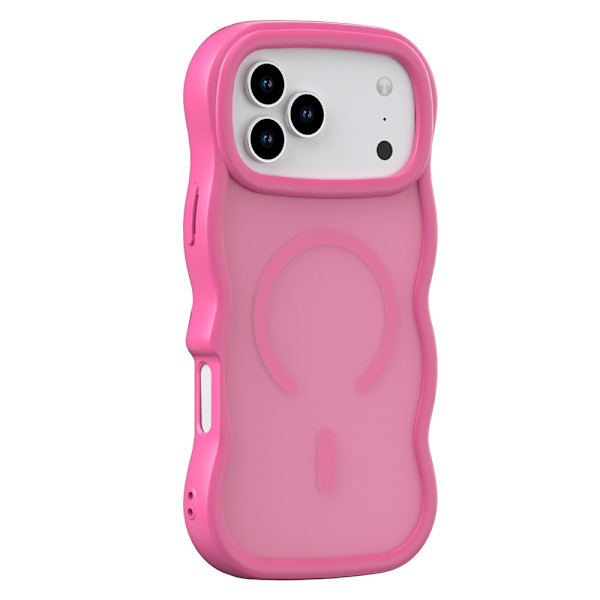 iPhone 17 Pro Max Skal MagSafe Wavy Matt Rosa