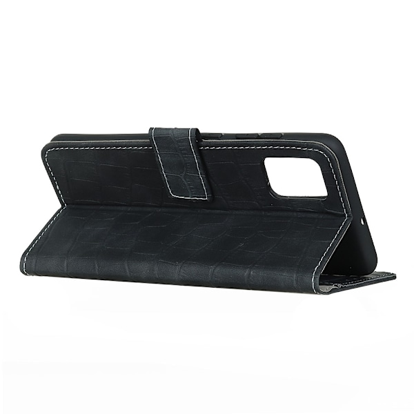 OnePlus 9 - Krokodil Textur Fodral - Svart Black Svart