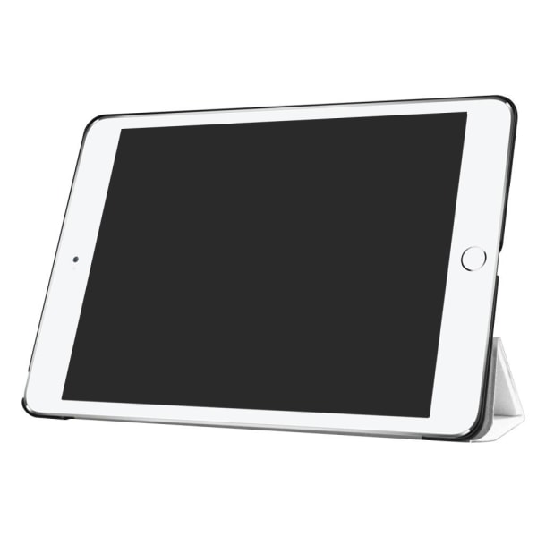 iPad 9.7" (2017) / (2018) - Slimfit Tri-Fold Fodral - Vit White Vit