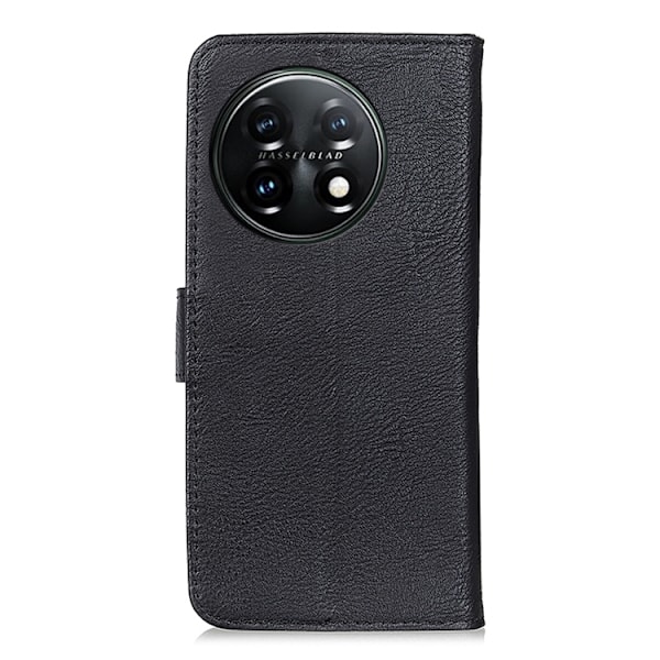 KHAZNEH OnePlus 11 5G Fodral Läder Svart