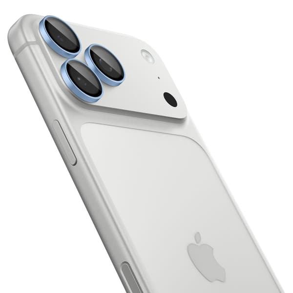 Spigen iPhone 18 Pro/18 Pro Max 2-PACK Linsskydd Optik Pro GLAS.tR 'Ez Fit'