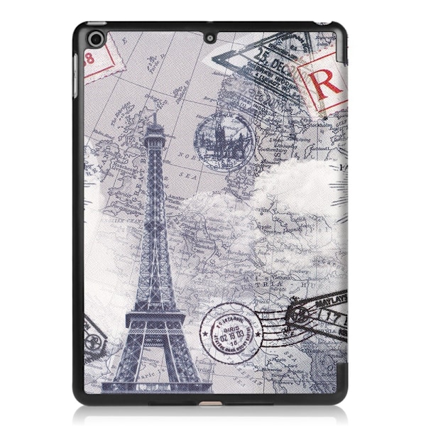 iPad 9.7" (2017) / (2018) - Tri-Fold Fodral - Eiffeltornet