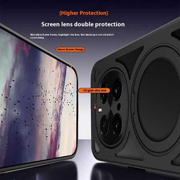 Honor Magic7 Pro Skal MagSafe Kickstand Hollow Svart