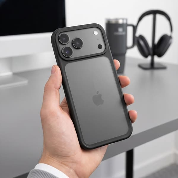 Tech-Protect iPhone 18 Pro/17 Pro Skal MagMat CC Mattsvart