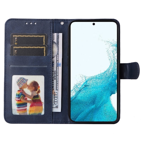 Samsung Galaxy A34 5G Fodral Läder Blå