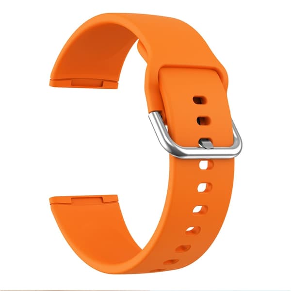 Silikon Armband Versa 3/Fitbit Sense - Orange Orange Orange