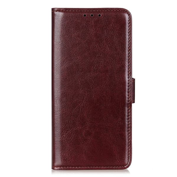 OnePlus 15 Fodral Crazy Horse Läder Brun