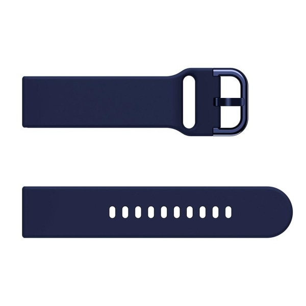 Silikon Armband För Smartwatch (20mm) - Mörk Blå