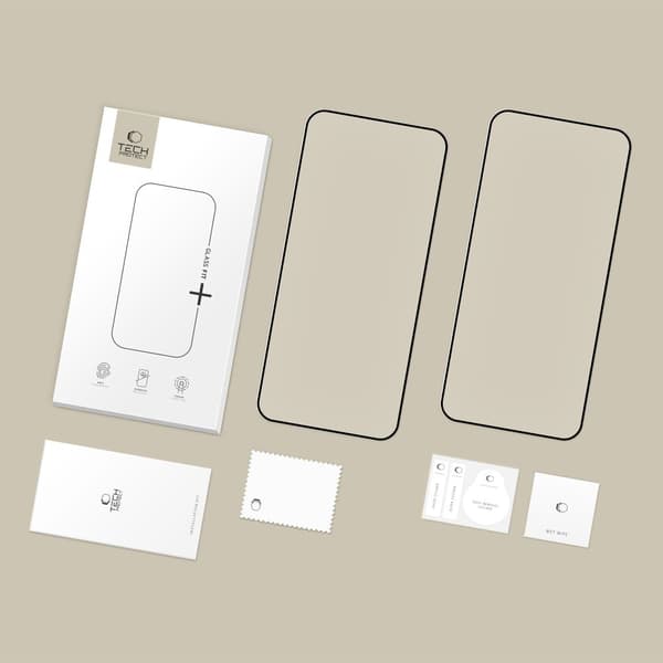 Tech-Protect Xiaomi Redmi 15C 4G 2-PACK Skärmskydd GlassFit+