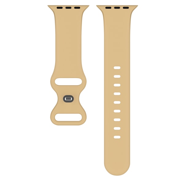 Silikon Armband Butterfly Apple Watch 41/40/38 mm (M/L) Valnöt