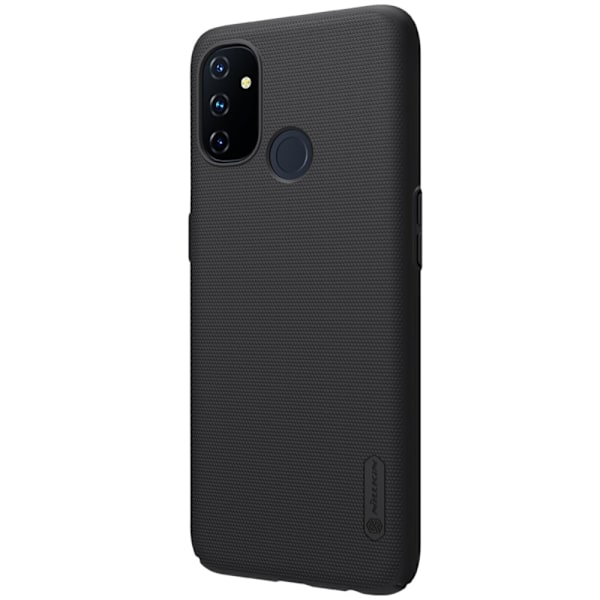OnePlus Nord N100 - NILLKIN Shield Frostat Skal - Svart Black Svart