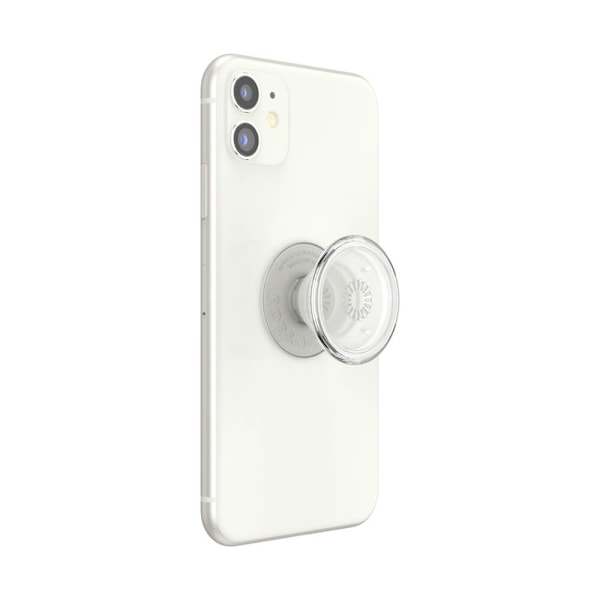 PopSockets Avtagbart Grip med Ställfunktion Clear