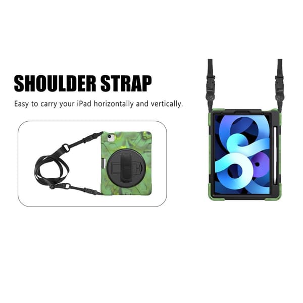 iPad Air 2026-2020 / Pro 11 Skal 360 X-Shape Shockproof