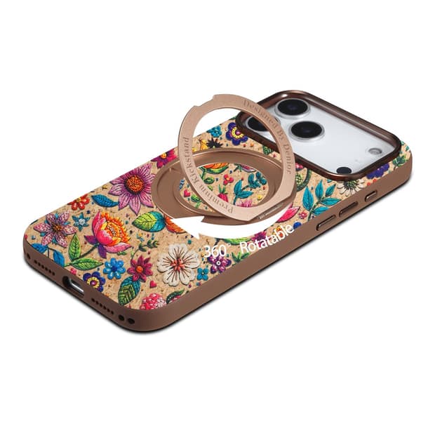 DENIOR iPhone 18 Pro Max/17 Pro Max Skal MagSafe Blommor