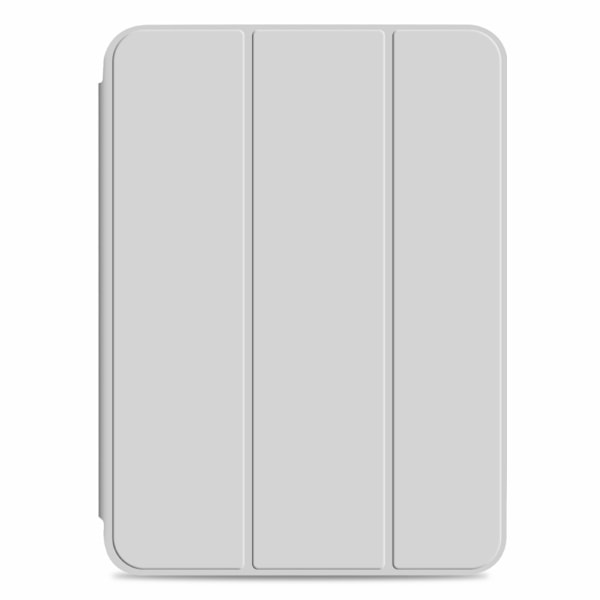 iPad Mini 2024/2021 Fodral Slim Tri-Fold Pennhållare Grå
