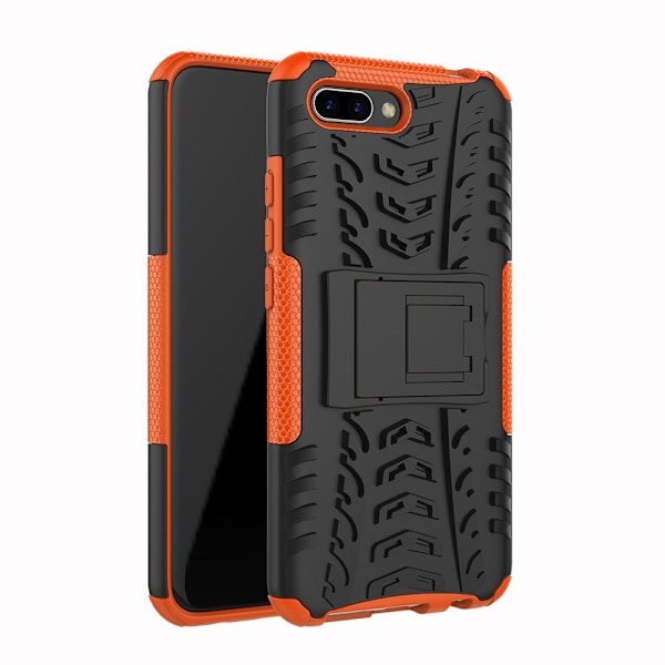 Huawei Honor 10 - Ultimata stöttåliga skalet med stöd - Orange Orange Orange