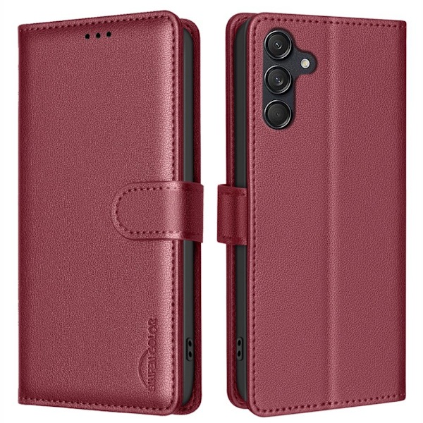 Samsung Galaxy A16 / A26 5G Fodral RFID Läder Röd