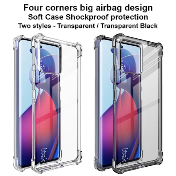 IMAK Motorola Edge 30 Fusion 5G Skal Shockproof Transparent