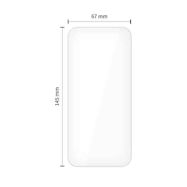 Tech-Protect iPhone 17 Pro/16 Pro 3-PACK Skärmskydd/Linsskydd