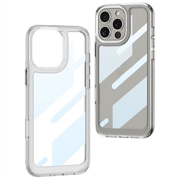 GKK iPhone 16 Pro Max Skal Shockproof TPU Crystal Clear