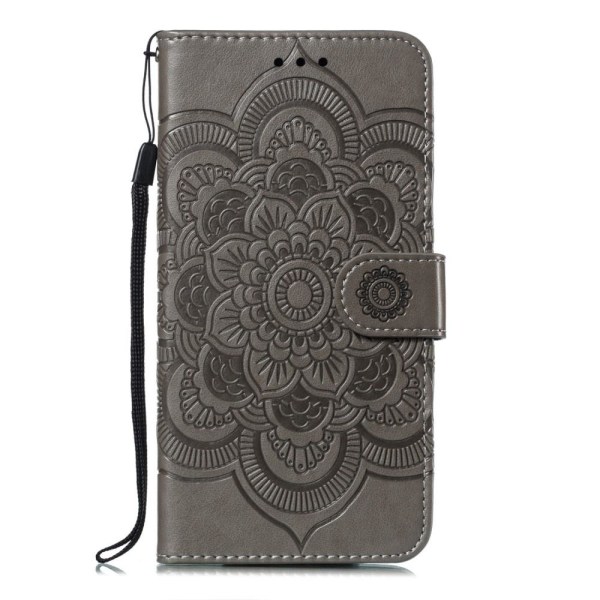 iPhone 7/8 Plus - Mandala Plånboksfodral - Grå grå