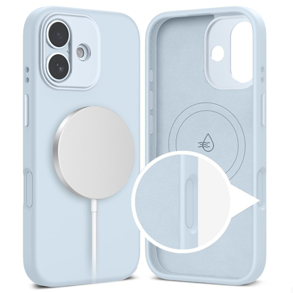 Tech-Protect iPhone 17 Skal MagSafe Uniq Mist Blue