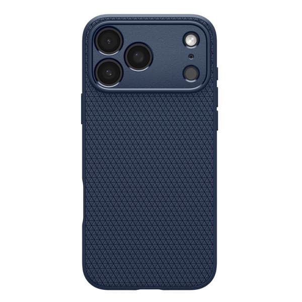 Spigen iPhone 17 Pro Skal Liquid Air Navy Blue