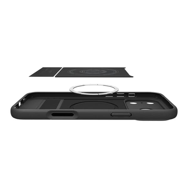 Spigen iPhone 18 Pro/17 Pro Skal MagSafe Parallax 'S' Matt Svart