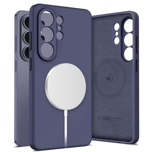 Tech-Protect Galaxy S26 Ultra Skal MagSafe Silicone Cobalt Violet