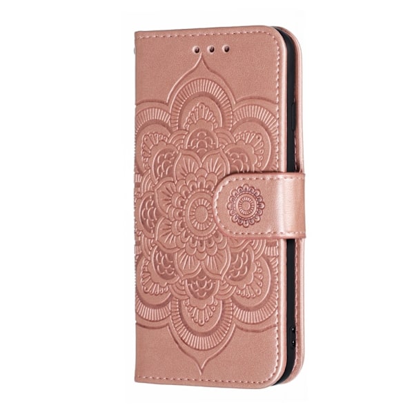 iPhone 7/8/SE (2020/2022) - Mandala Plånboksfodral - Roséguld Roséguld Roséguld