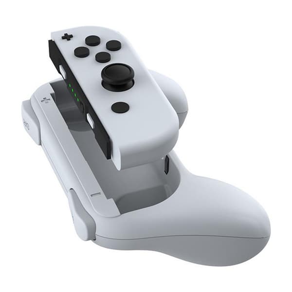 DOBE Nintendo Switch OLED Joy-Con Grepp Vit
