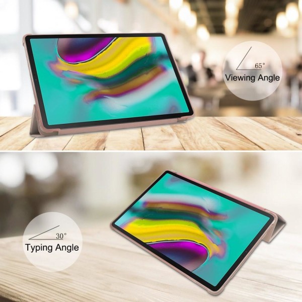 Samsung Galaxy Tab A 10.1 2019 - Tri-Fold Fodral - Roséguld Roséguld Roséguld